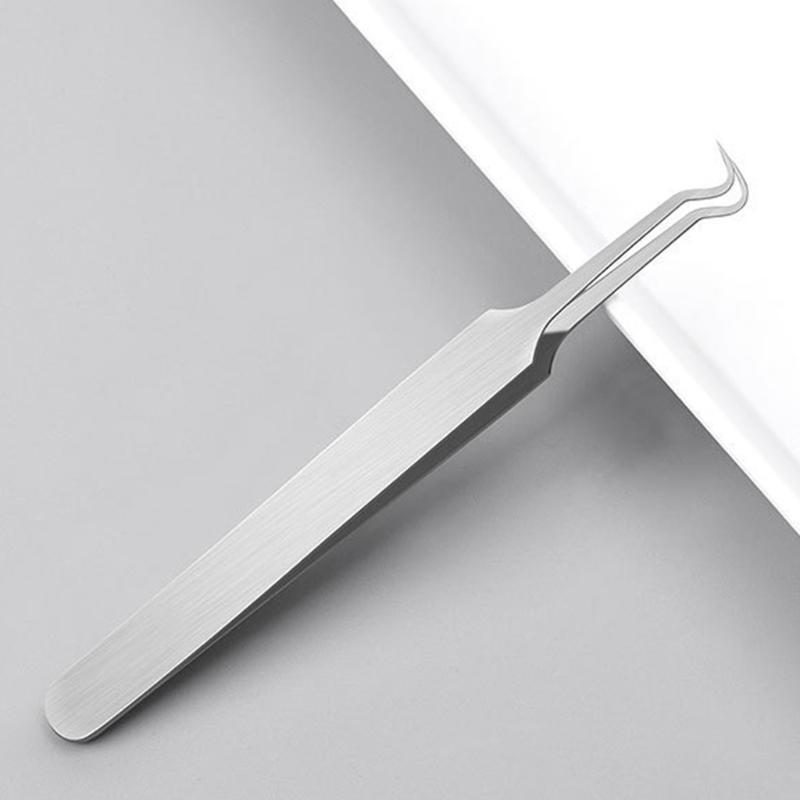 Blemish Extractor Tool for Remove Blackhead Acne Pimple Bend Curved Tweeze