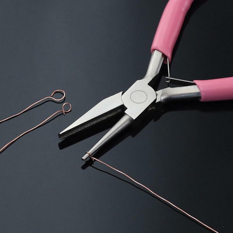 5 Inches DIY Metal Jewelry Making Tools Jewelry Pliers Tool Round Nose Plier