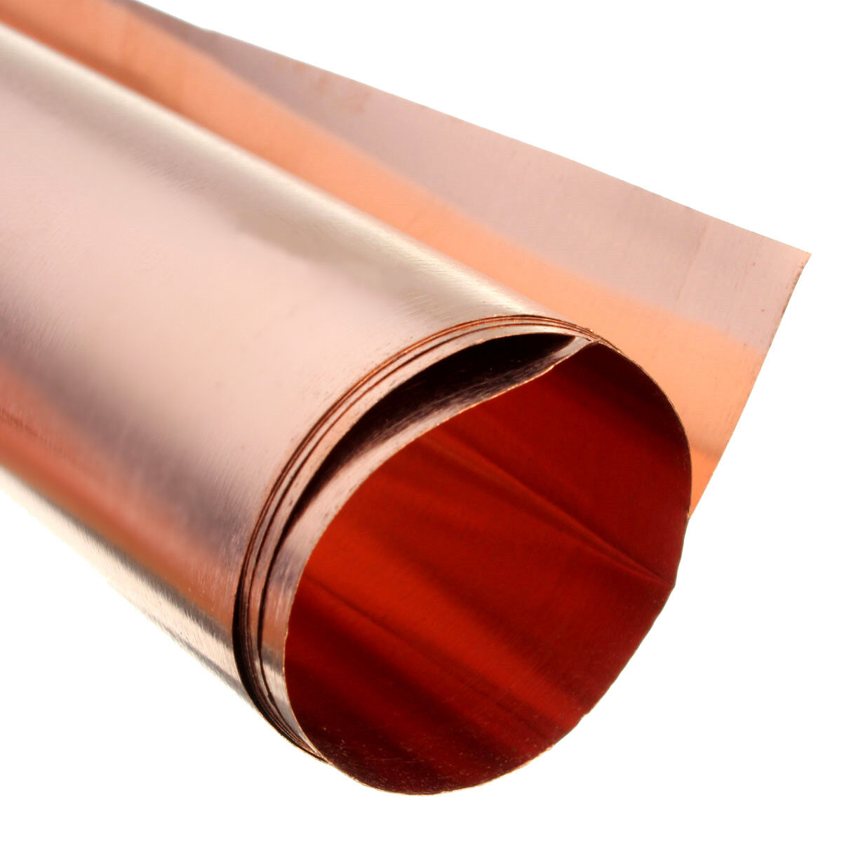 99.9% Pure Coppers Cu Metal Sheet Foil 0.1x100x100MM For Handicraft Aerospace