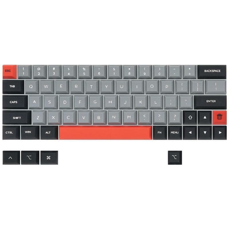 140key Silicone Keycap Mechanical Keyboard Keycap GK2 Profile for SK61 GK61 GK64