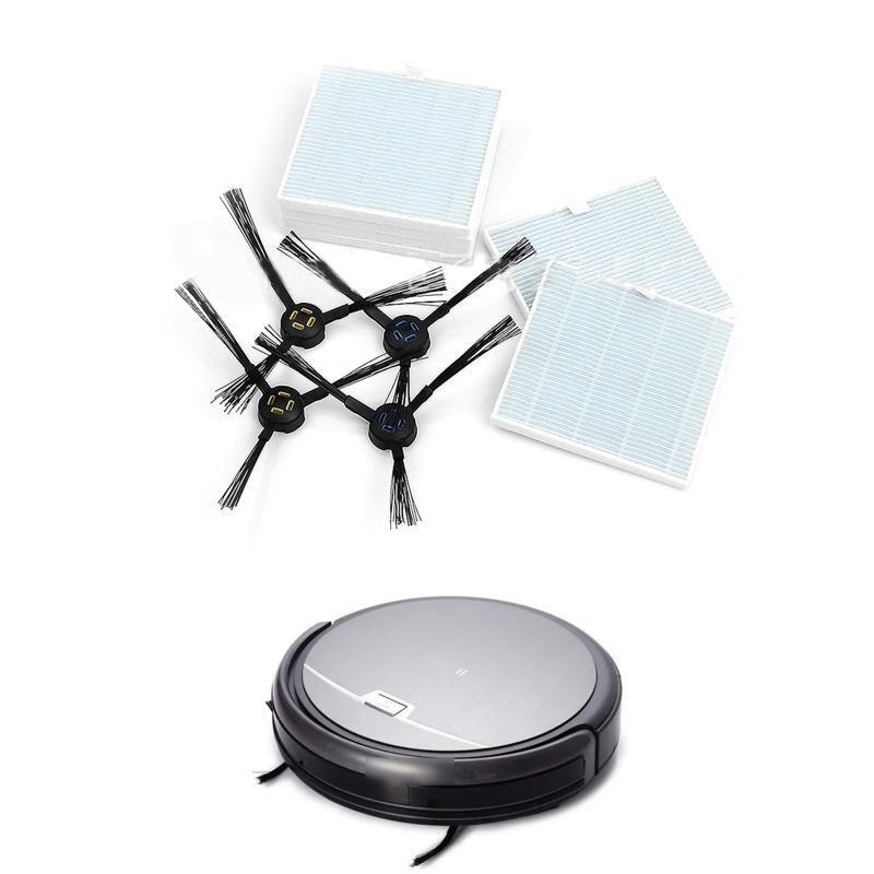 For ilife V8 V8s x750 X800 X785 V80 Side Brushes hepa Filter Vacuum Cleaner