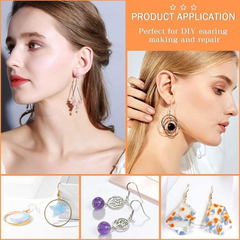 2290x Hypoallergenic Earring Making Supply 2290x Earring Hooks for Jewelry Makin
