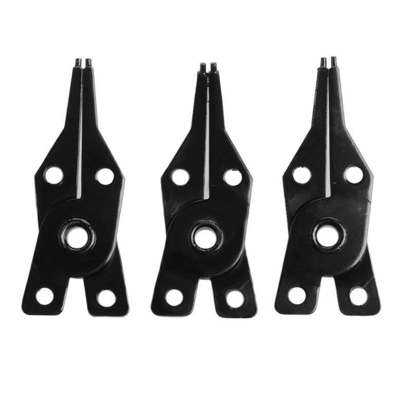 4-in-1 Snap Ring Pliers Plier Hand Tool Set Circlip Combination Retaining Clip