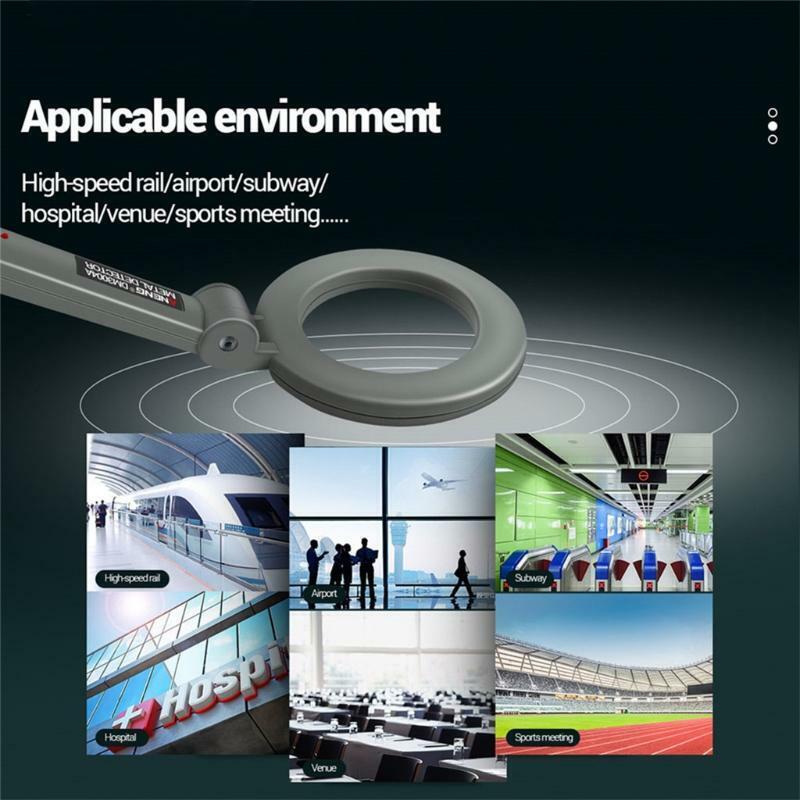 Security Scanner Wand for Safety Check and the Detection of Prohibited Goods