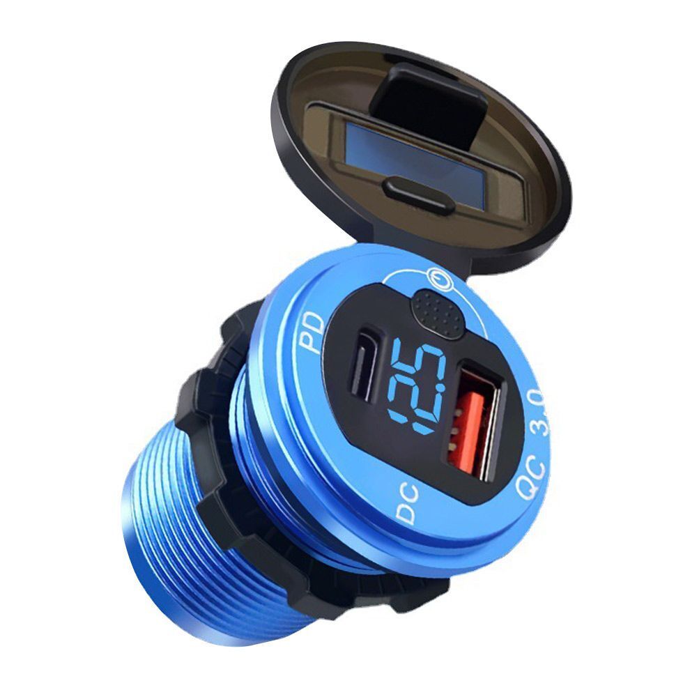 Automobiles Electronics Dual USB Quick Charge Power Outlet Socket Car Charger