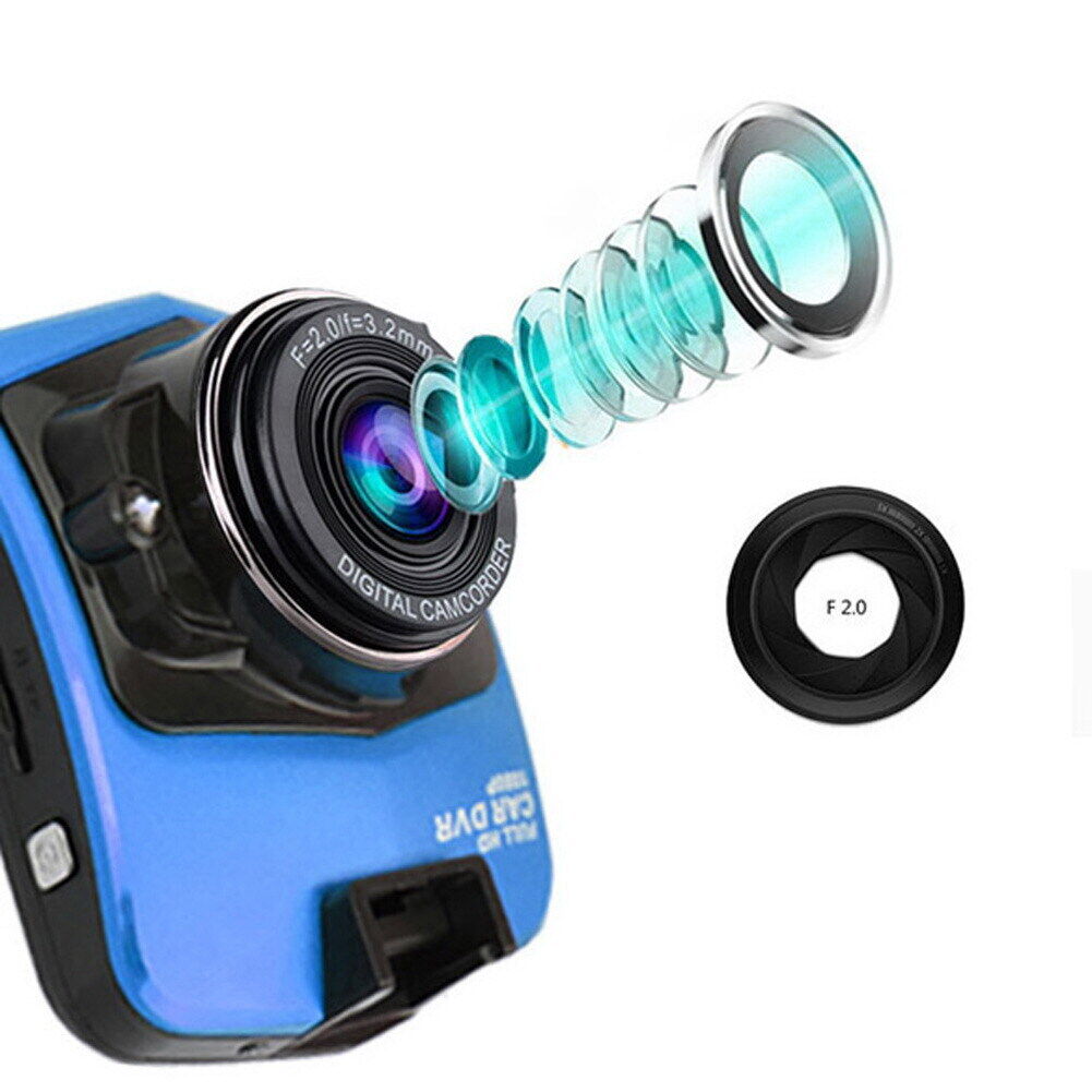 Mini Car DVR Camera Full HD 1080P Video Registrator Recorder Blue 8G-105739