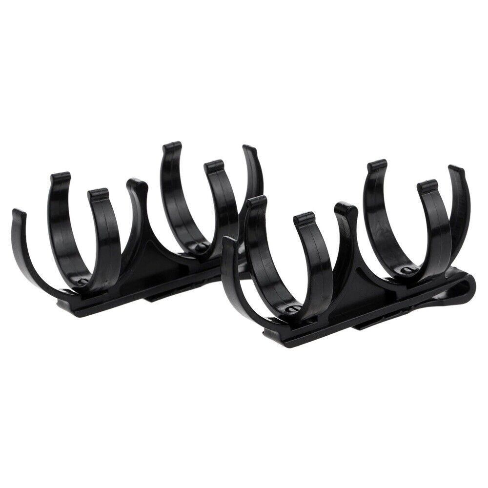 2× Durable Plastic Golf Ball Clip Holder Organizer Golfer Golfing Tool Accessory