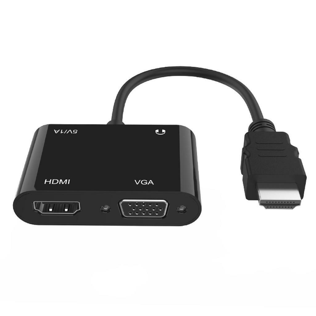 1080P   to VGA Adapter  to Analog Converter Cable  Laptop