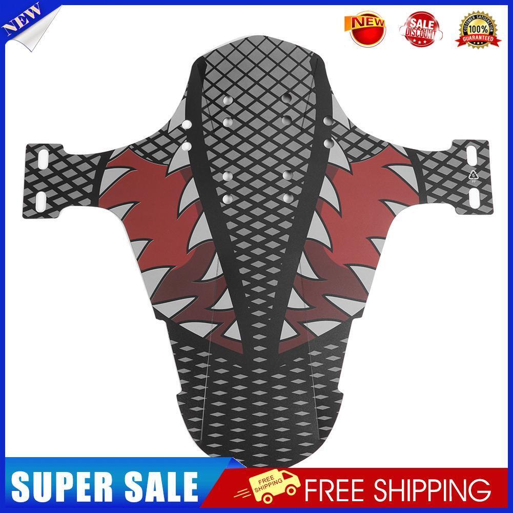 Plastic Road Bike Guards Fender Front Rear Mudguard Wings Cycling Parts (B)