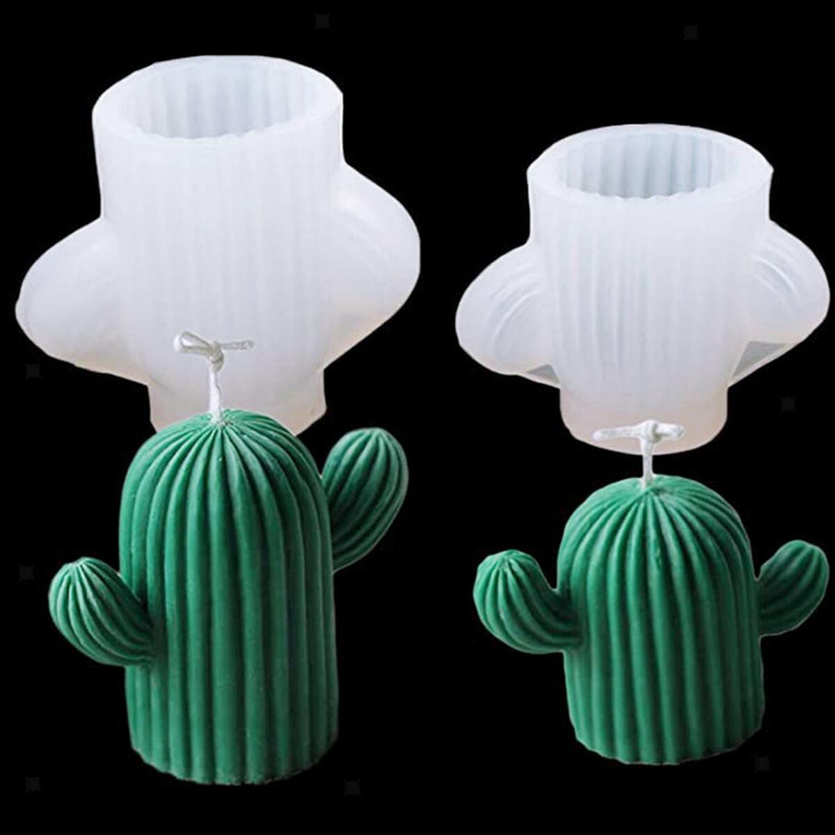 Cactus Statue   Silicone Scented Candles  Making Moulds