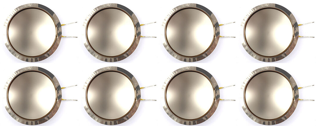 8PCS Replacement Diaphragm for JBL 2431,JBL 2431H VLA601, PD5200 driver 8ohm
