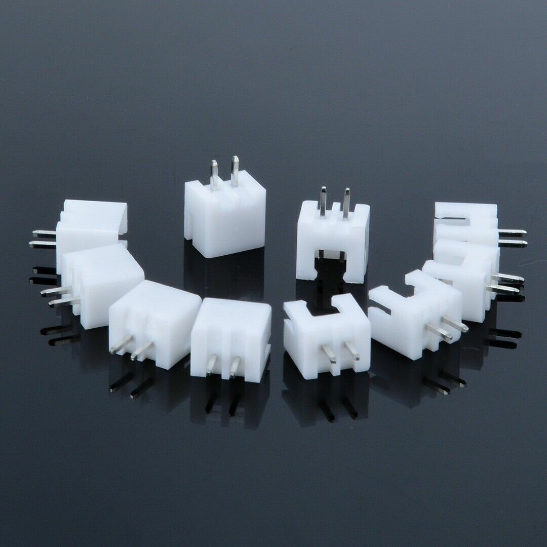 40Pcs JST XH 2.54mm 2p 3p 4p 5 pin Terminal Housing Header Connector AWG#24~#32