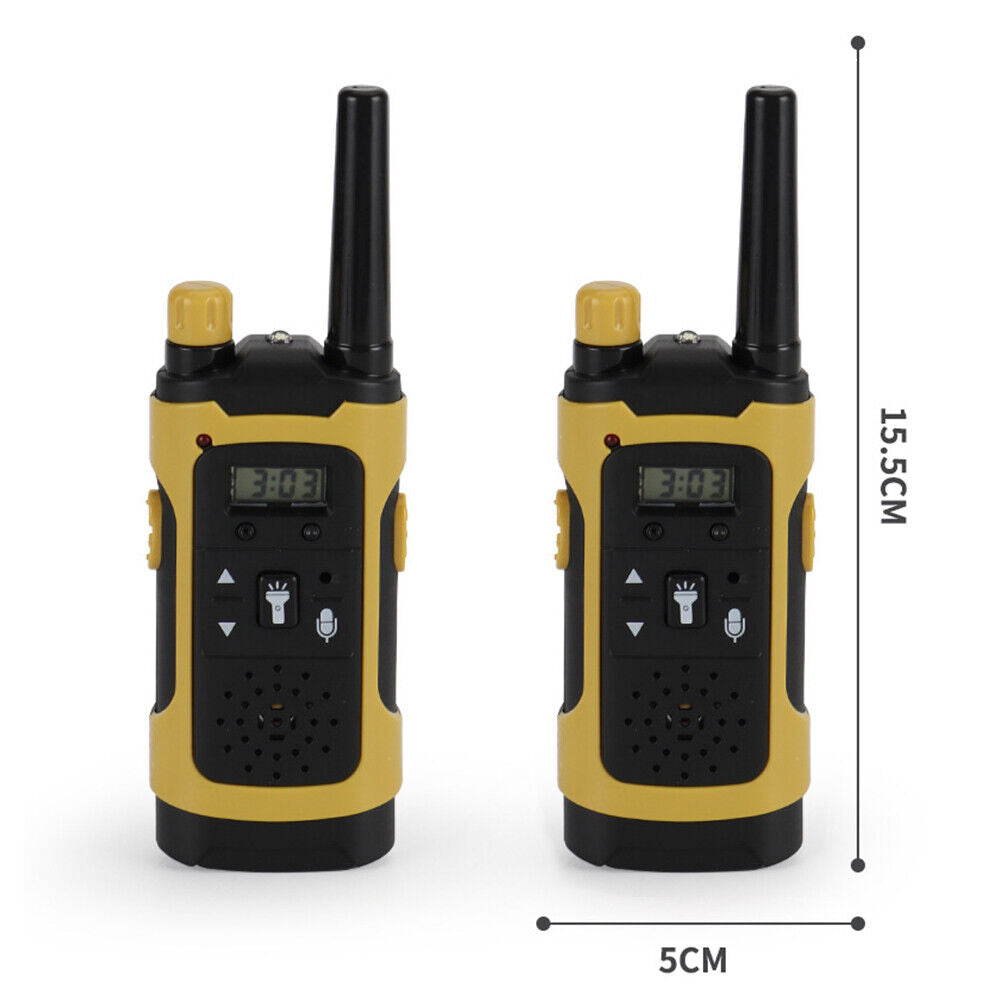 Kid Handheld Walkie Talkie Outdoor Radio Transceiver Interphone (Red)