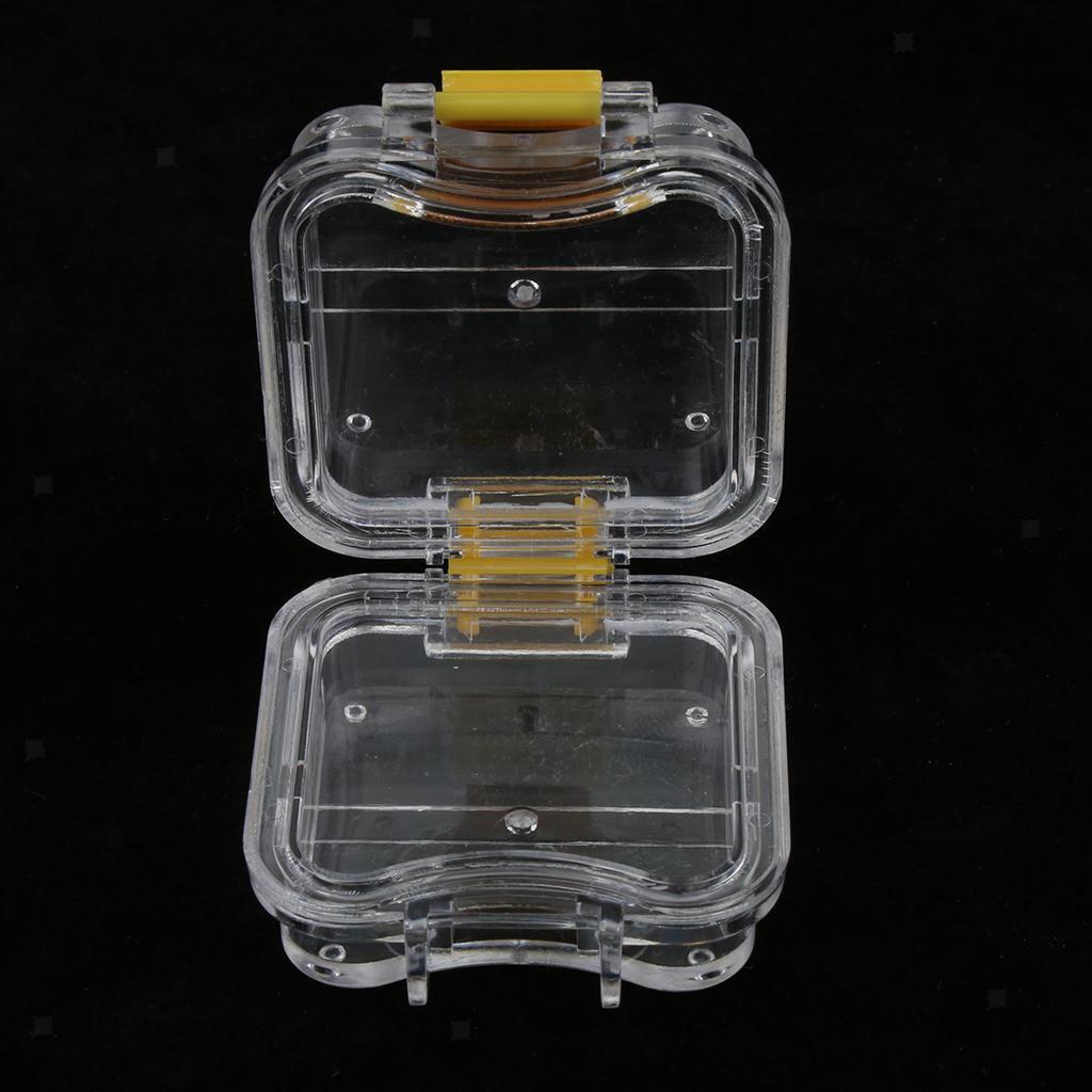 5 Pieces Mouth Guard Case Orthodontic Retainer Box Denture Storage Container