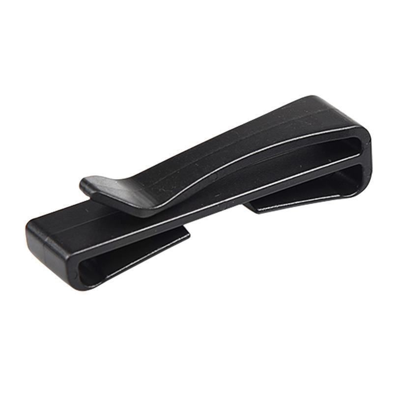 Black Backpack Buckle Strap Keeper Clips Webbing Ending Clips Quick Slip Keeper