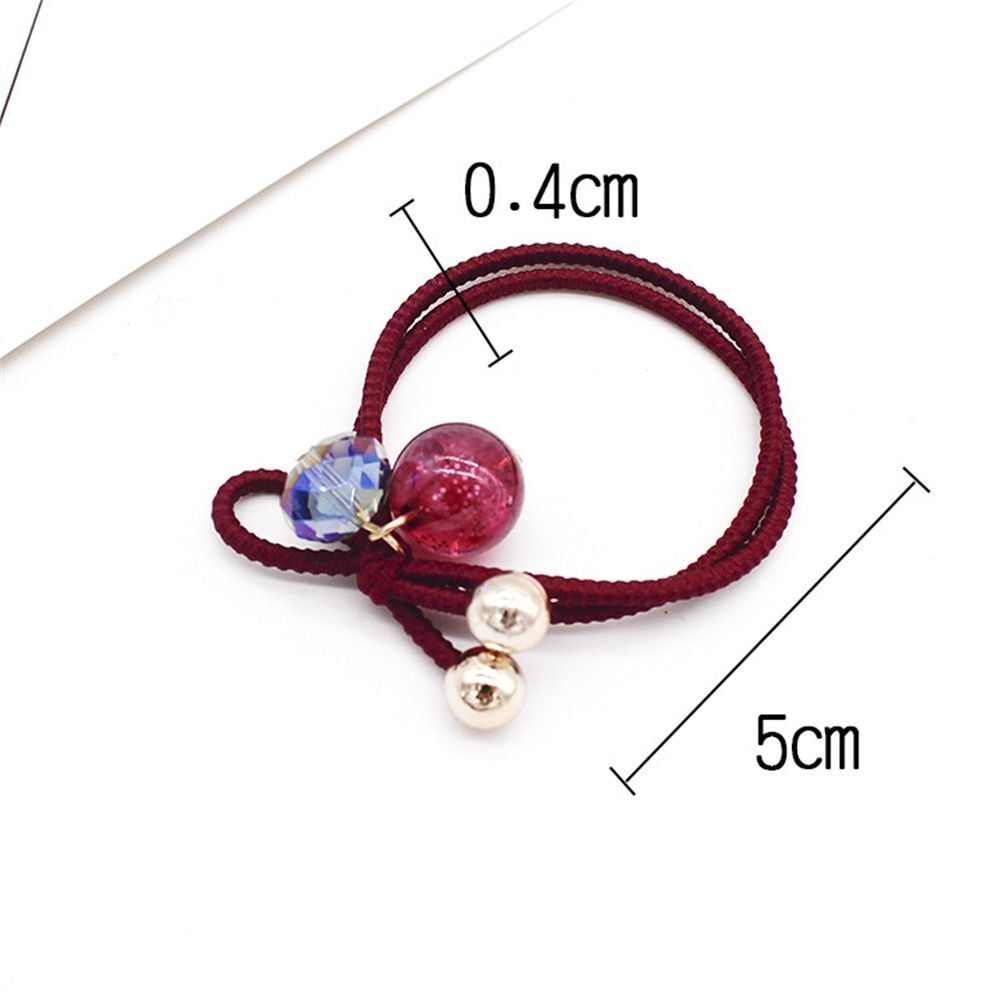 Women Girl Hair Accessories High Elastic Hair Ring Candy Hair Tie Hair Tie Rope