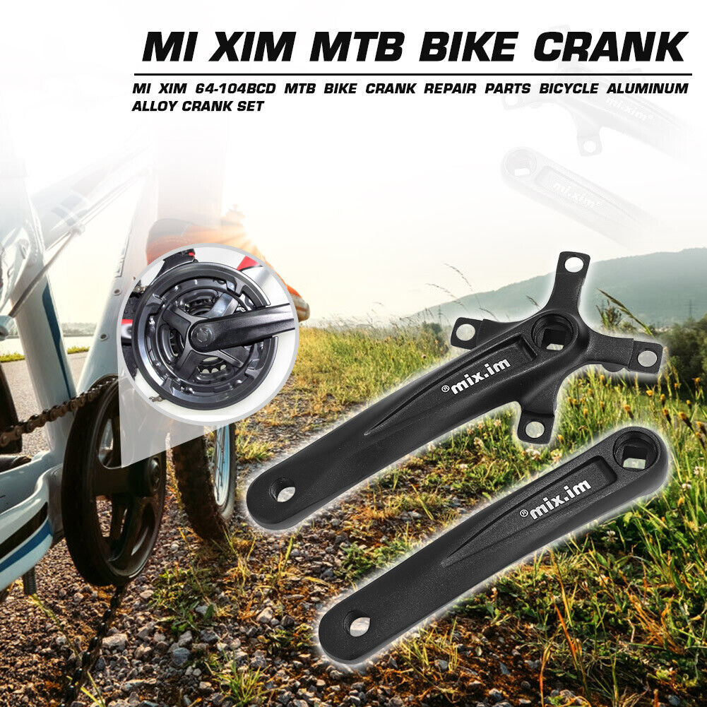 Mi Xim 64-104mm BCD MTB Bicycle Aluminum Alloy Crank Set Riding Equipment