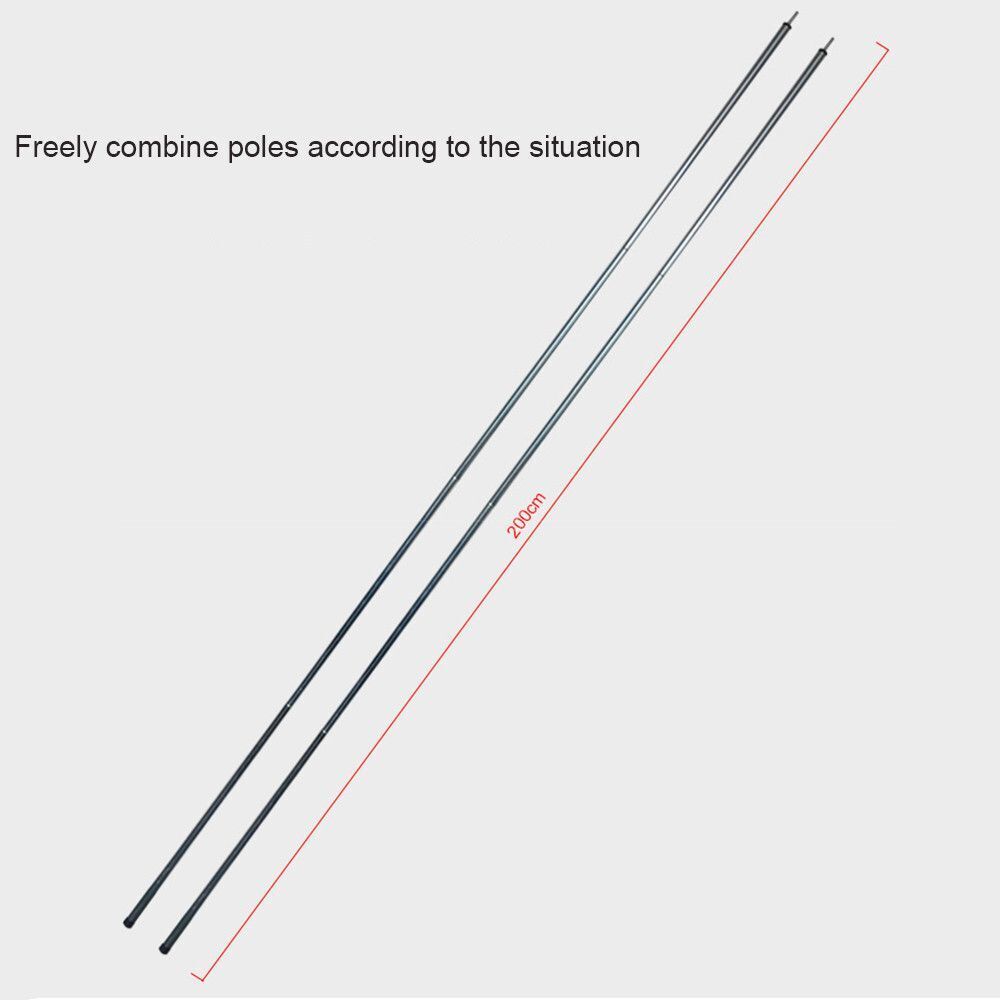 Tent Accessories Sun Shelter Support Rod Outdoor Aluminium Alloy Tent Poles