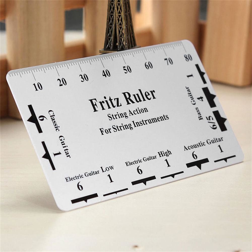 Action Ruler Luthiers Tool Guitar Neck Gauge Measuring Ruler For Gibson|Fender