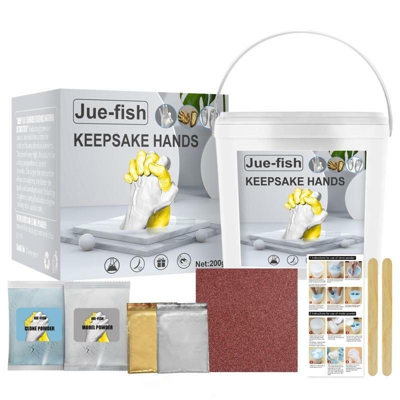 Hand Casting Kit DIY Plaste Statue Molding Finishing Tools Set Holding Crafts
