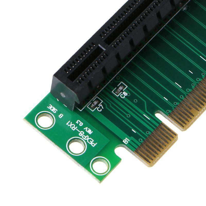 PCI Express 8X Riser Card 90 Degree Riser Adapter Card for 1U/2U Computer Kit