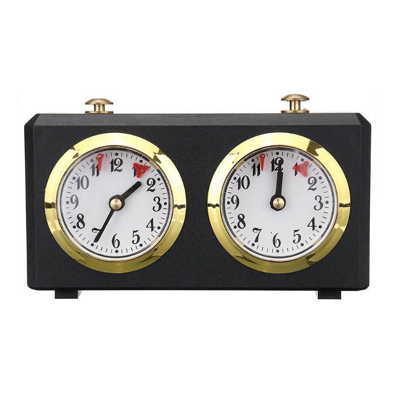 Mechanical Chess Timer Competition Count Up or Down Timer for Chess Board Game