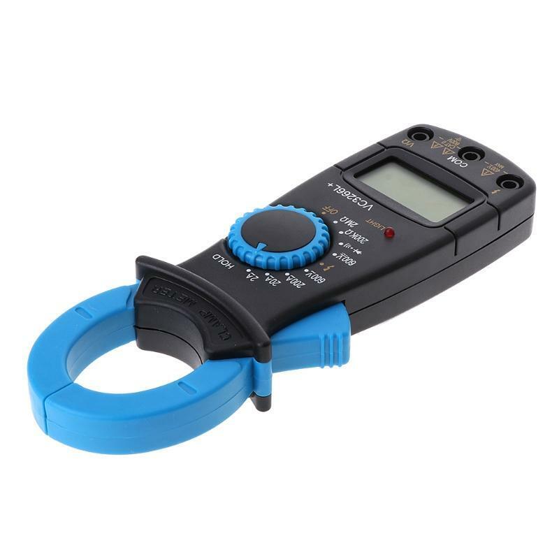 VC3266L+ Digital Clamp Multimeter AC/DC Voltage Amp Ohm Electronic Tester Meter