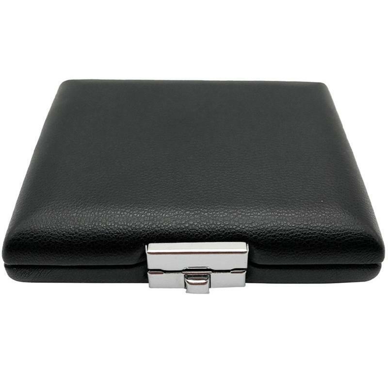 Oboe Reed Case Leather Reeds Holder Storage Box Protector Case for 3 Oboe Reeds