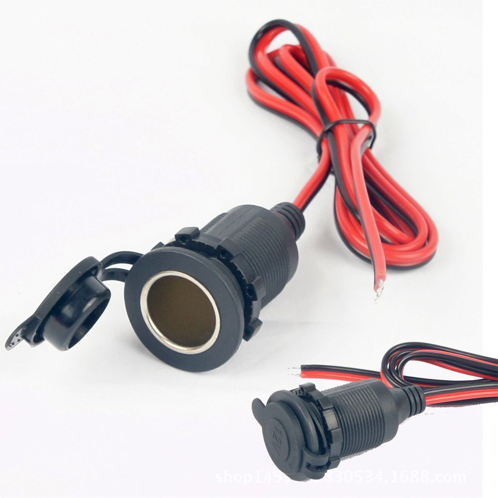 Cigarette Lighter Socket Plug Adapter Cigarette-Lighter Connector Interior