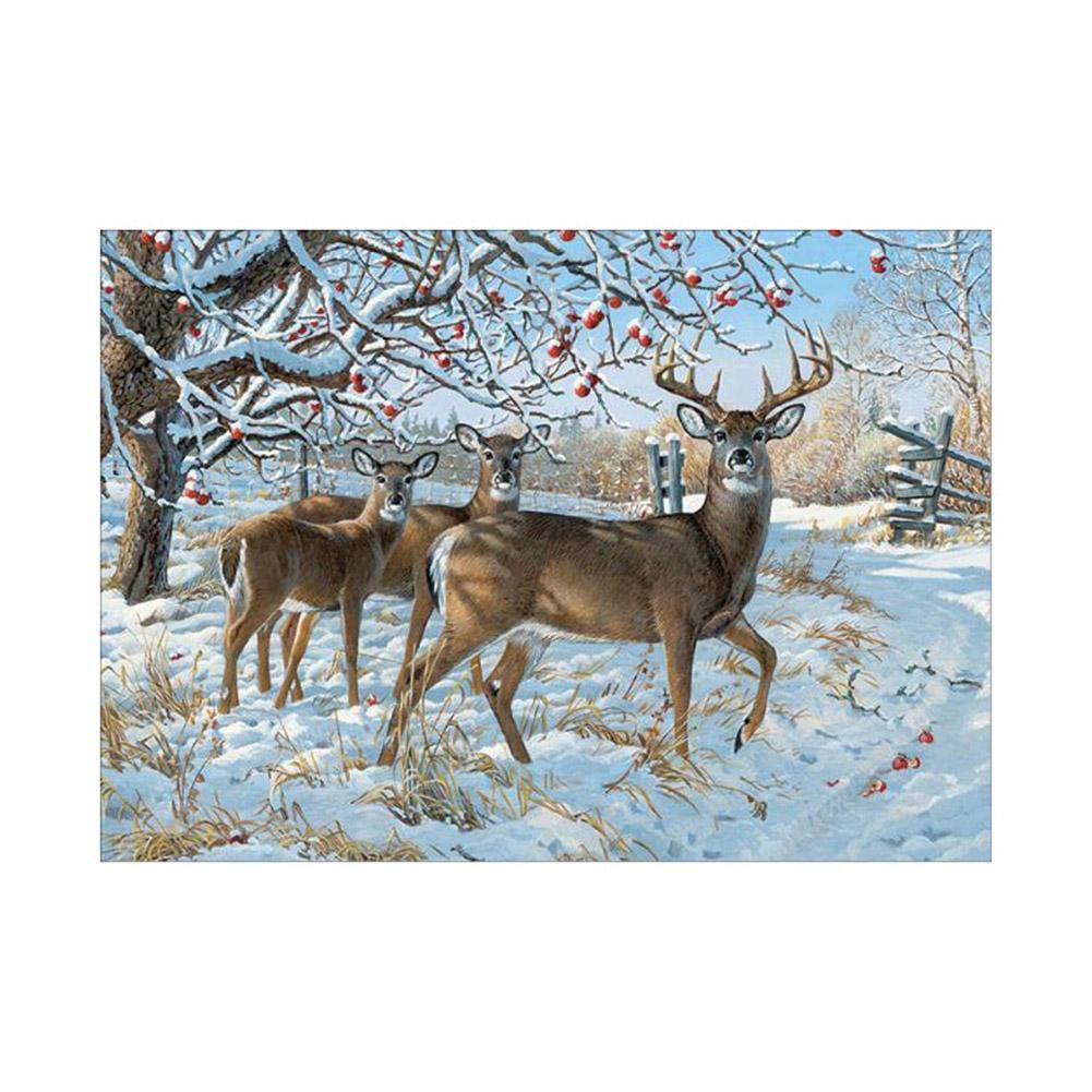 5D Diamond Painting Deer Embroidery DIY Craft Cross Stitch Home Decor