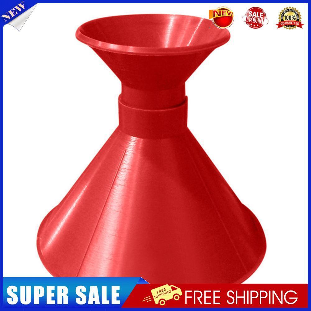 Magic Snow Remover Funnel Outdoor Cone Shaped Car Window Ice Scraper (Red