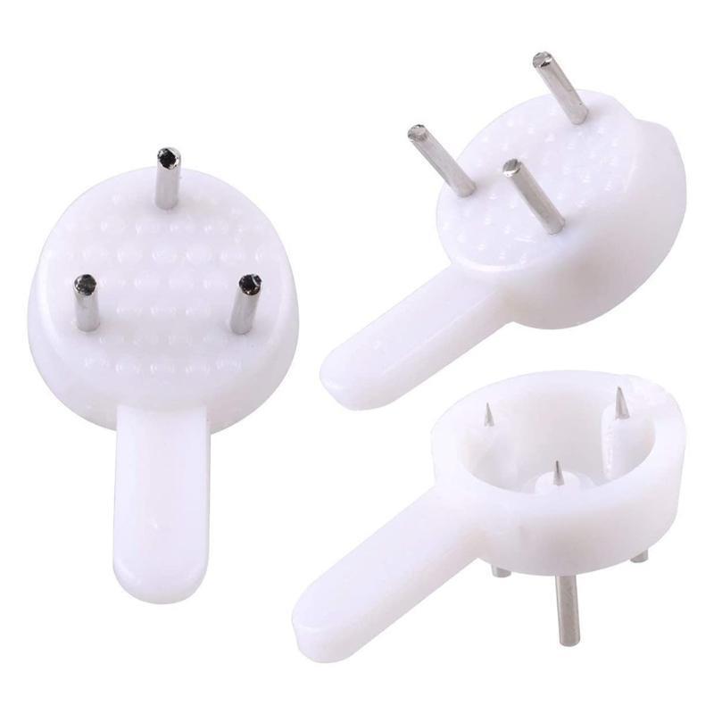 50 Pcs/Pack 2-in-1 Wall Hangers Utility Wall Hanger Set Home School DIY Supplies