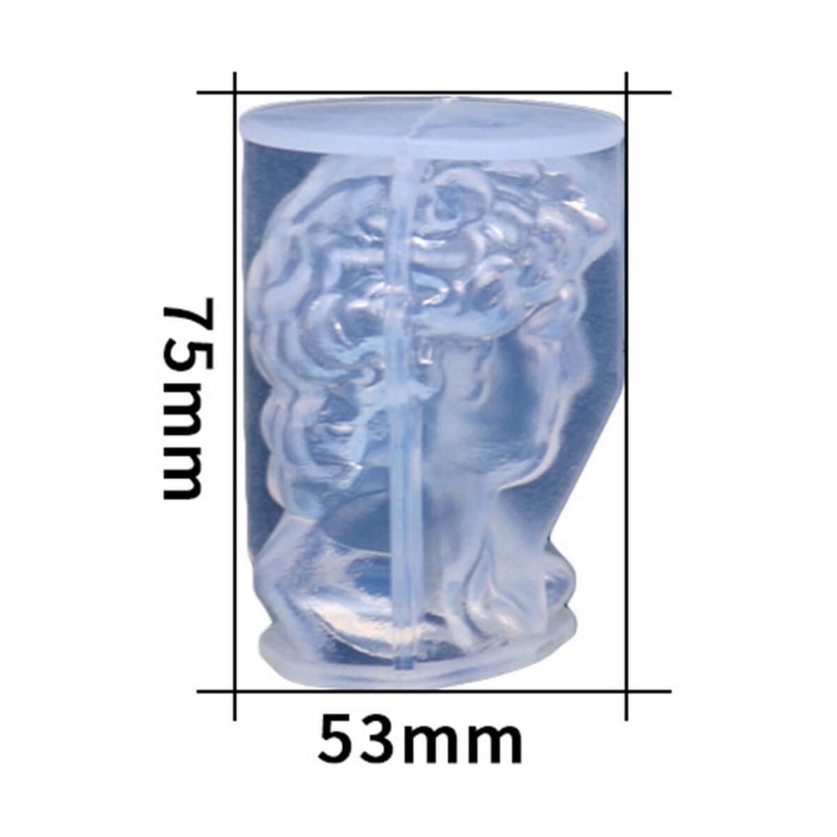 3Pcs   Silicone Mold Cake Decorative Handmade Wax  Mould