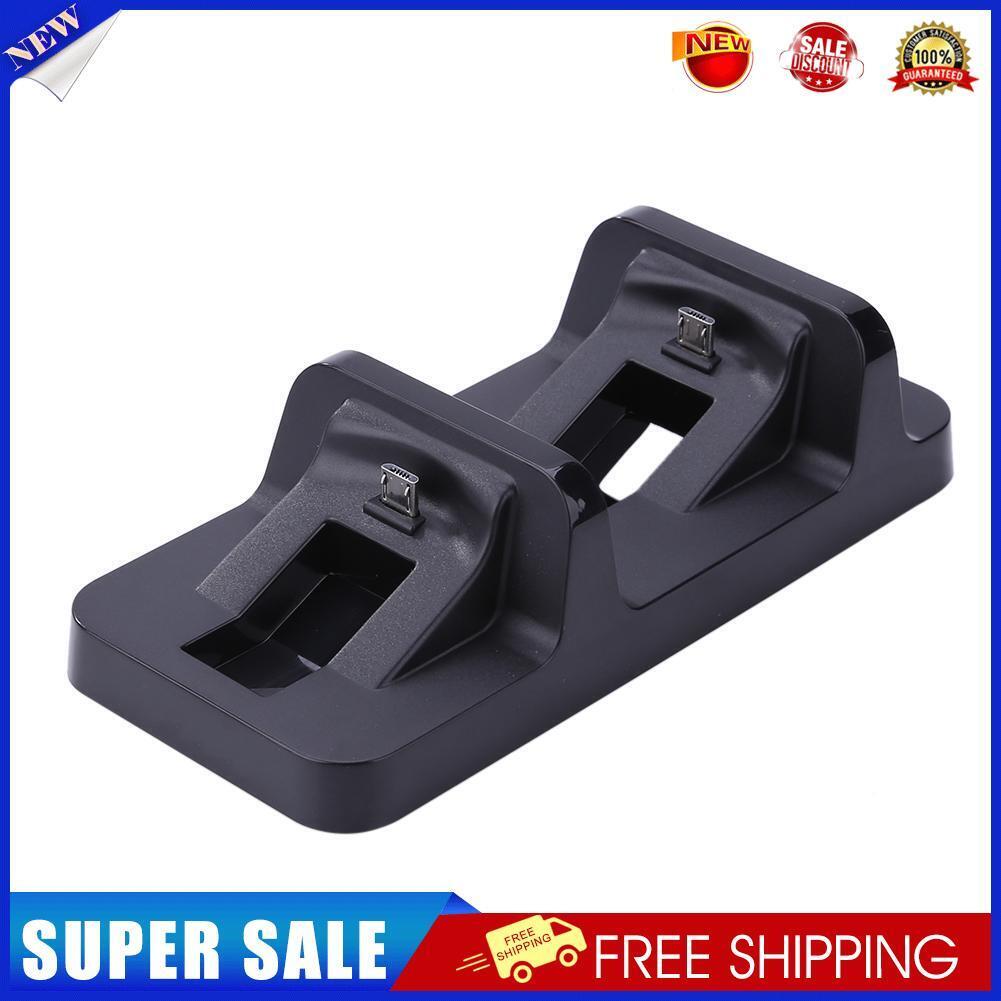 DC 5V Mini Dual Chargers USB Dual Charging Dock Charger for PS4 Controller