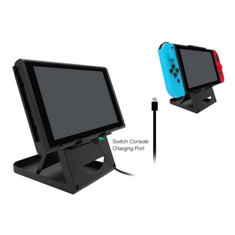 Foldable Portable Game Switch Stand TNS-1788 for N-Switch Sonsole Durable ABS