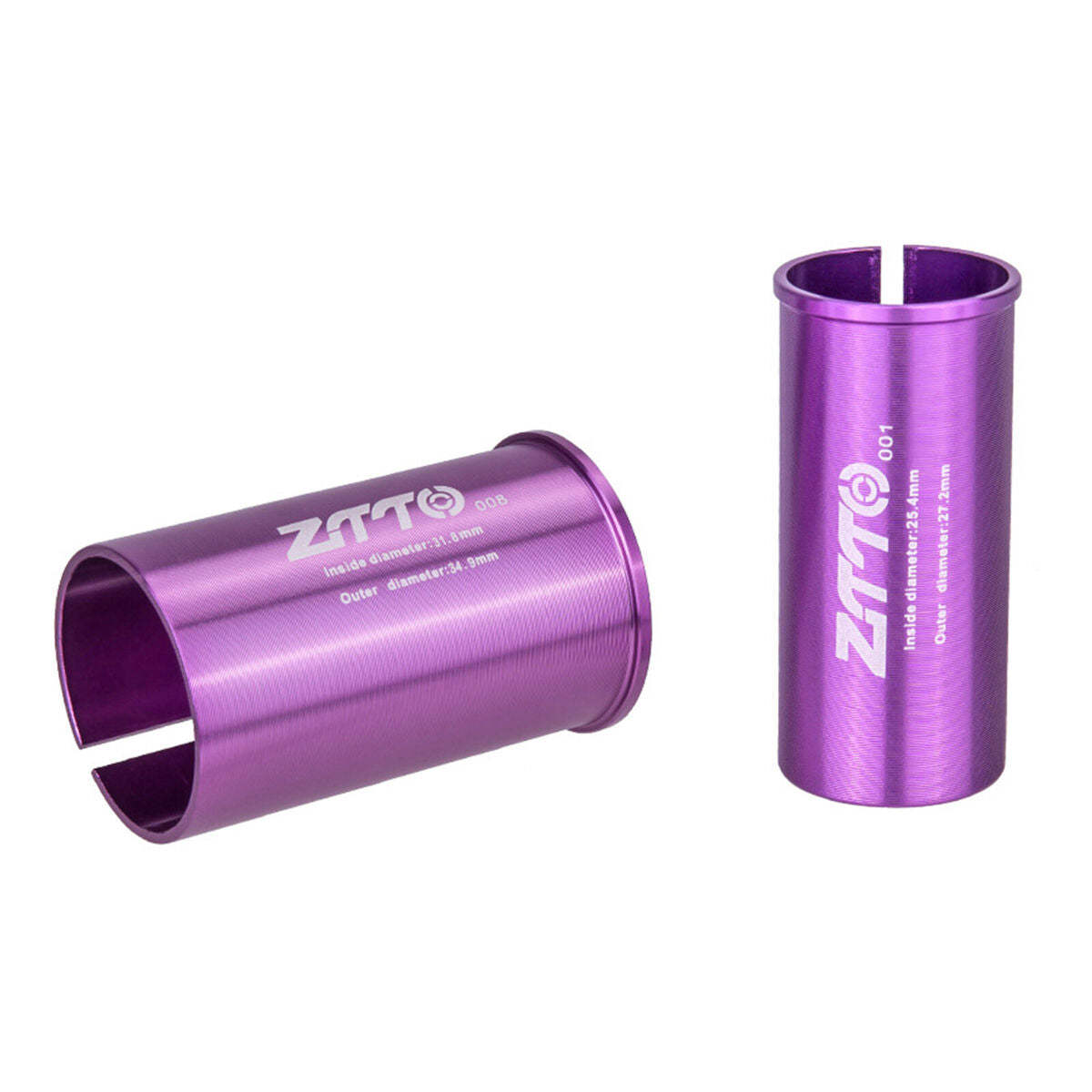 Seatpost Shim Aluminum  Post Tube Conversion Adapter BMX Cycling