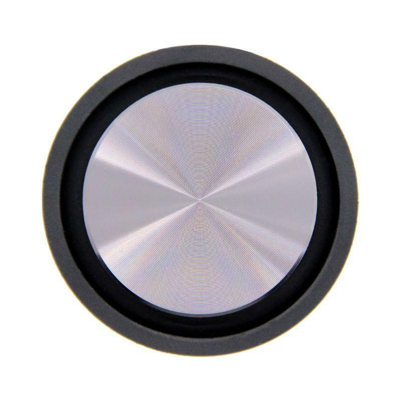 2PCS Rubber Metal Low Frequency Passive Bass Radiator Speaker Diaphragm Woofer