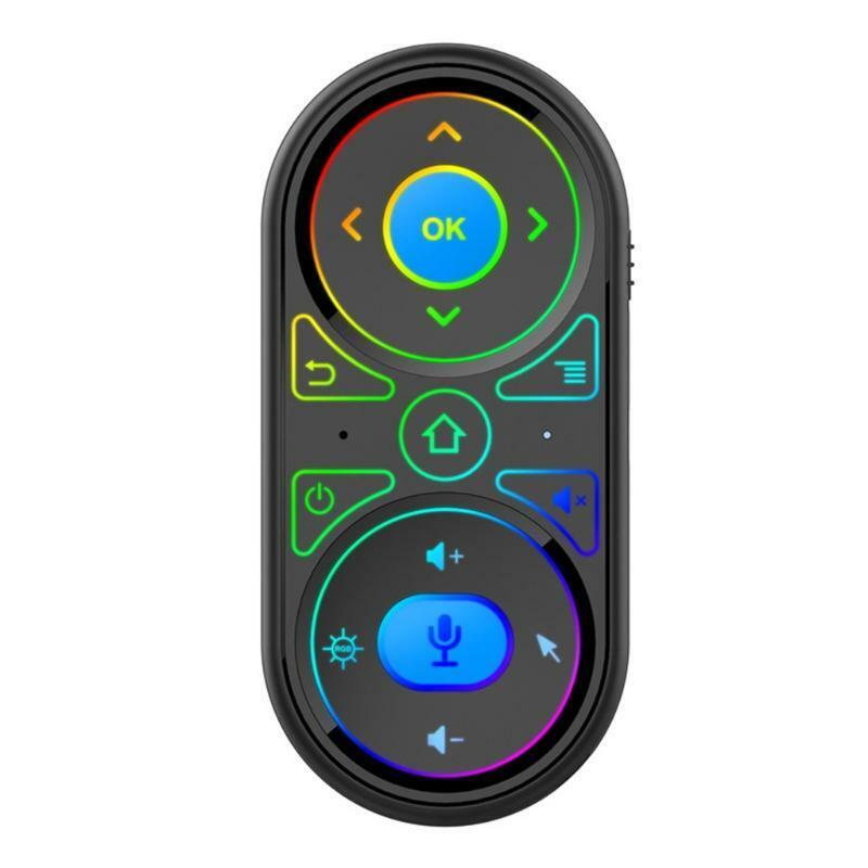 2.4G Wireless Rechargeable Mini Remote Controller Air Mouse Voice Controller