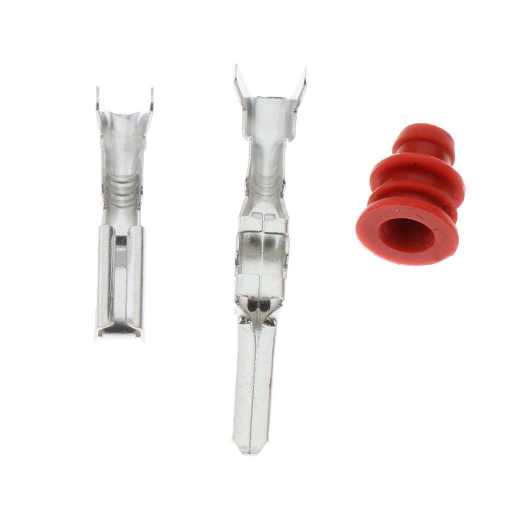 2  16Pin Car Waterproof 2.2mm Terminals Electrical Wire Connector Plugs