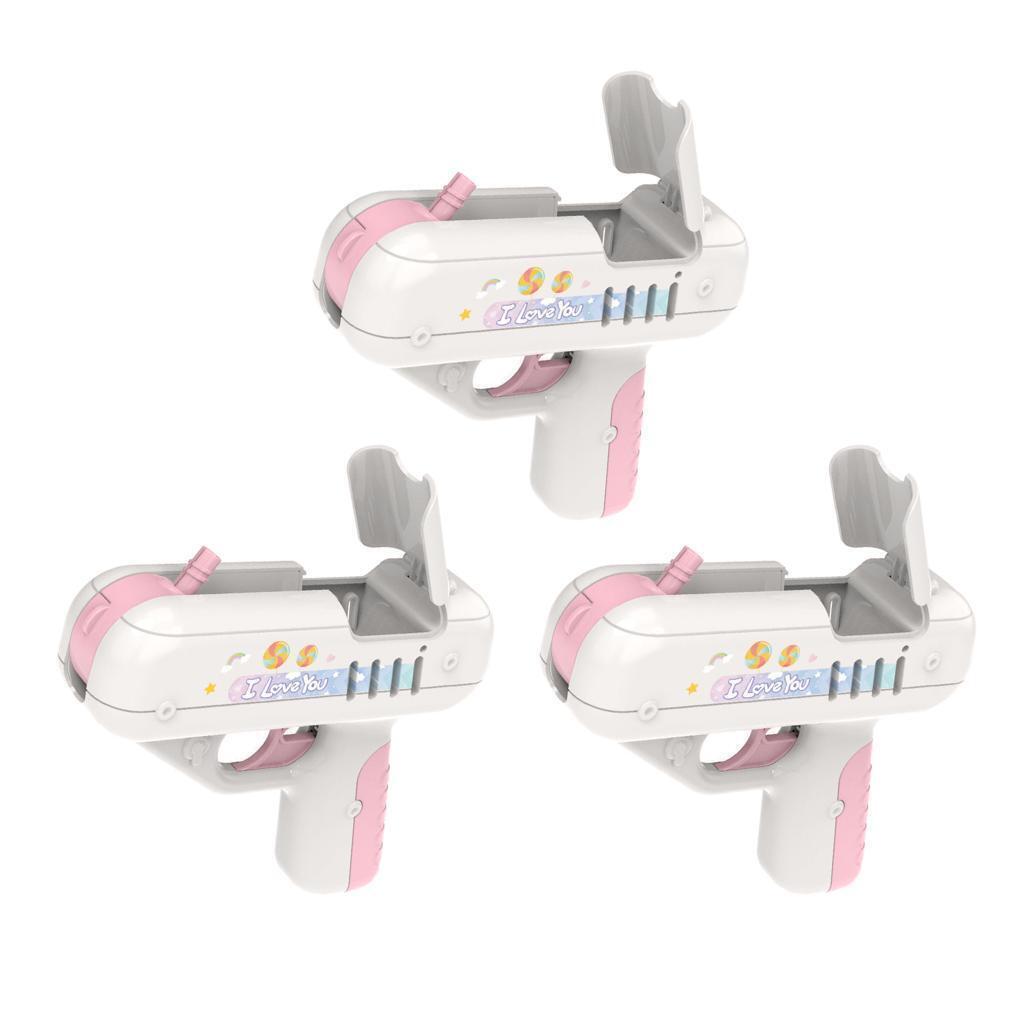 Set of 3 Creative Lollipop Gun for Boys Girls Over 6 years Old Fun Play