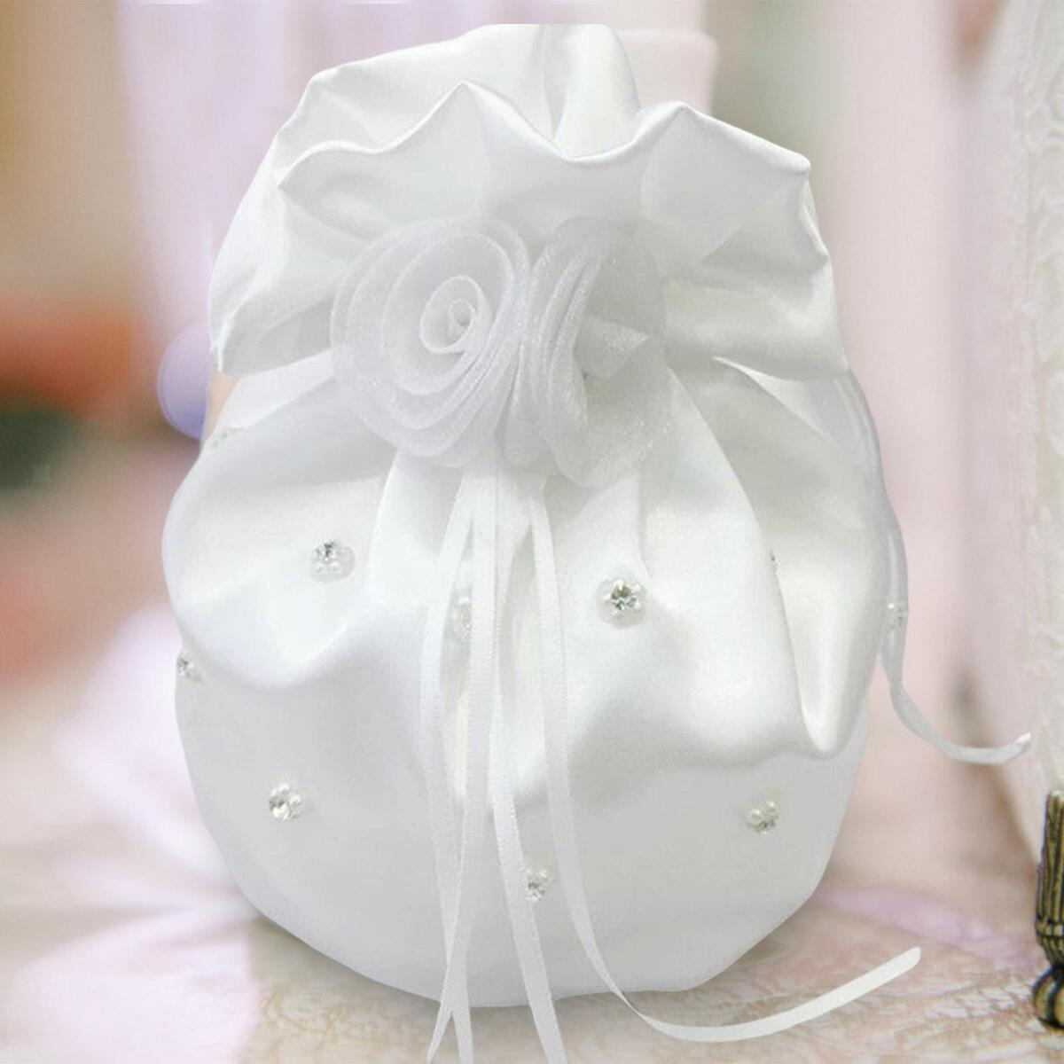 Bridal Bag Handbag Wedding Pouch Fashion Bridesmaid Decorated Bags for Gift