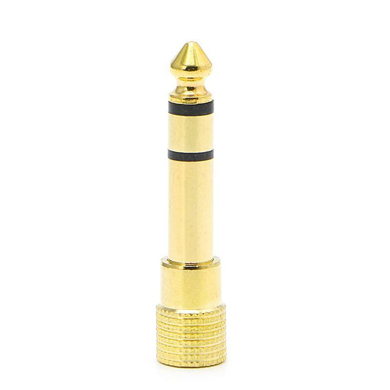 6.5mm 1/4"Male Plug To 3.5mm 1/8" Female Jack Stereo Headphone Audio Adapter