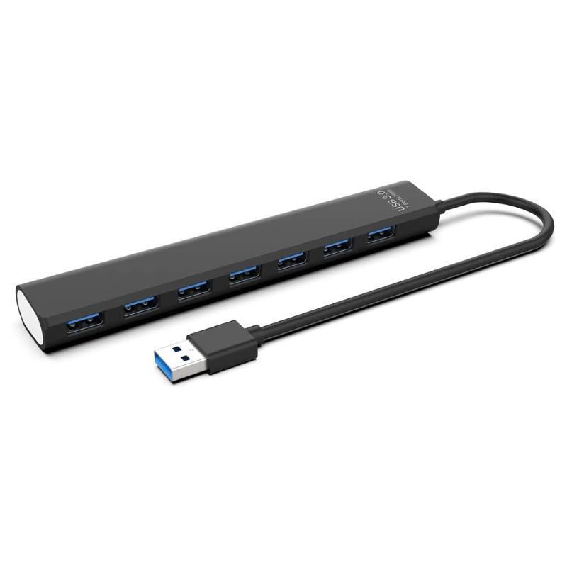 USB 3.0 7 Port Splitter High Speed ??5Gbps ??Hub Adapter USB Hub For PC Laptop