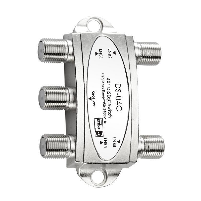 Good Performance 4x1DiSEqC Switch Zinc Alloy Die-cast Housing Shells Kits