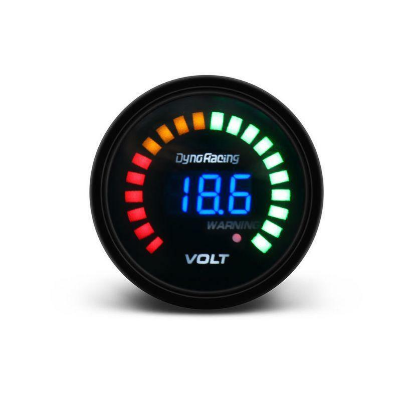 2" 52mm Digital Analog Auto Car Voltmeter 12V Voltage Gauge Volt Meter Monitor
