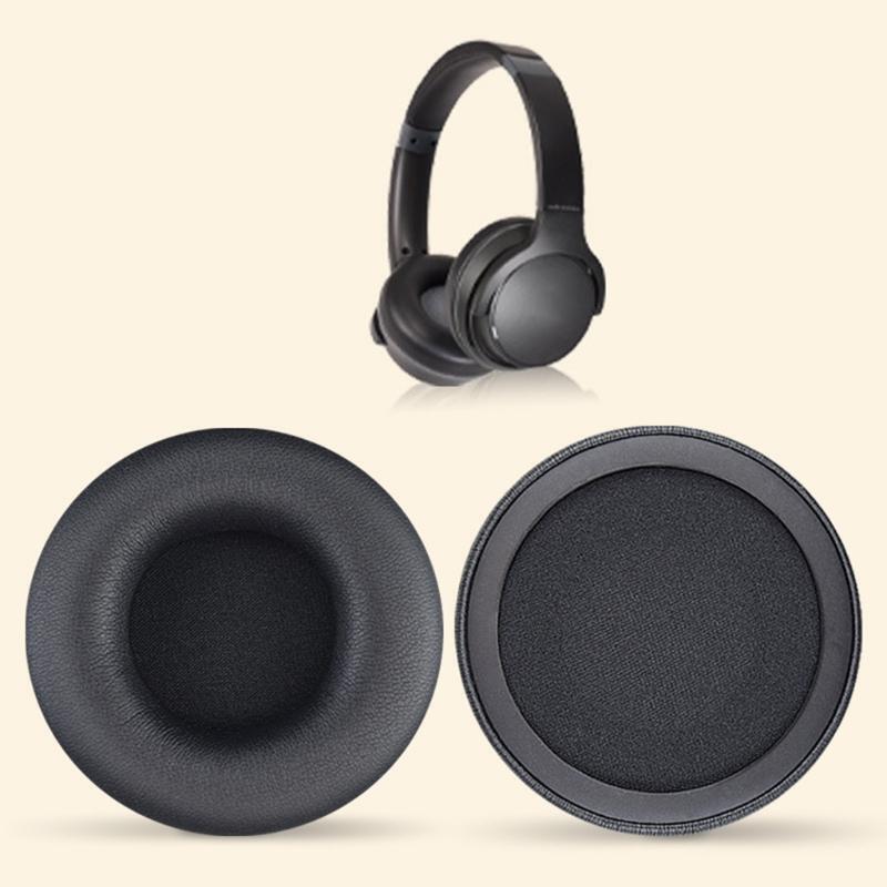 Soft Ear Pads Foam Cushions 1 Pair for Audio Technica ATH-S200BT Headphone