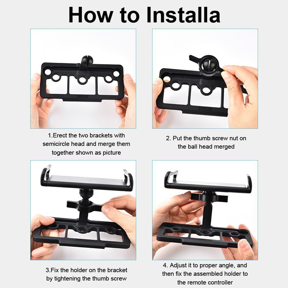 Phone Tablet Holder Remote Control Accessories For DJI Mini 3/3 PRO/2/AIR 2S