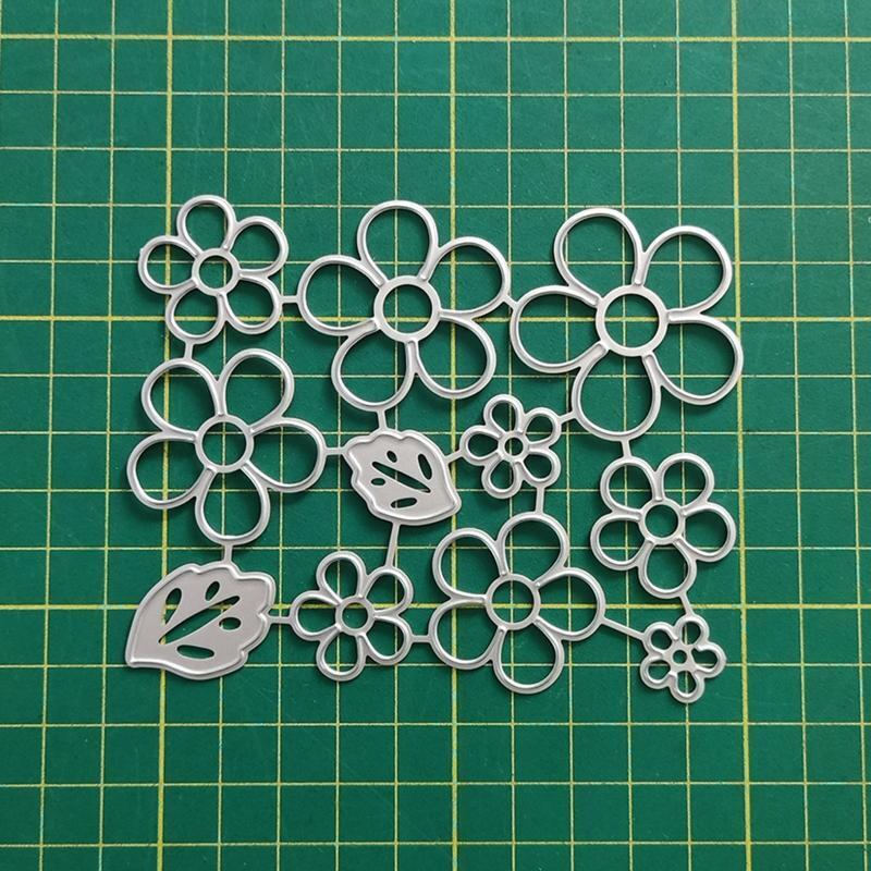 Floral Die Cuts Petal Embossing Cutting Dies for Kid Card Making DIY Photo Album