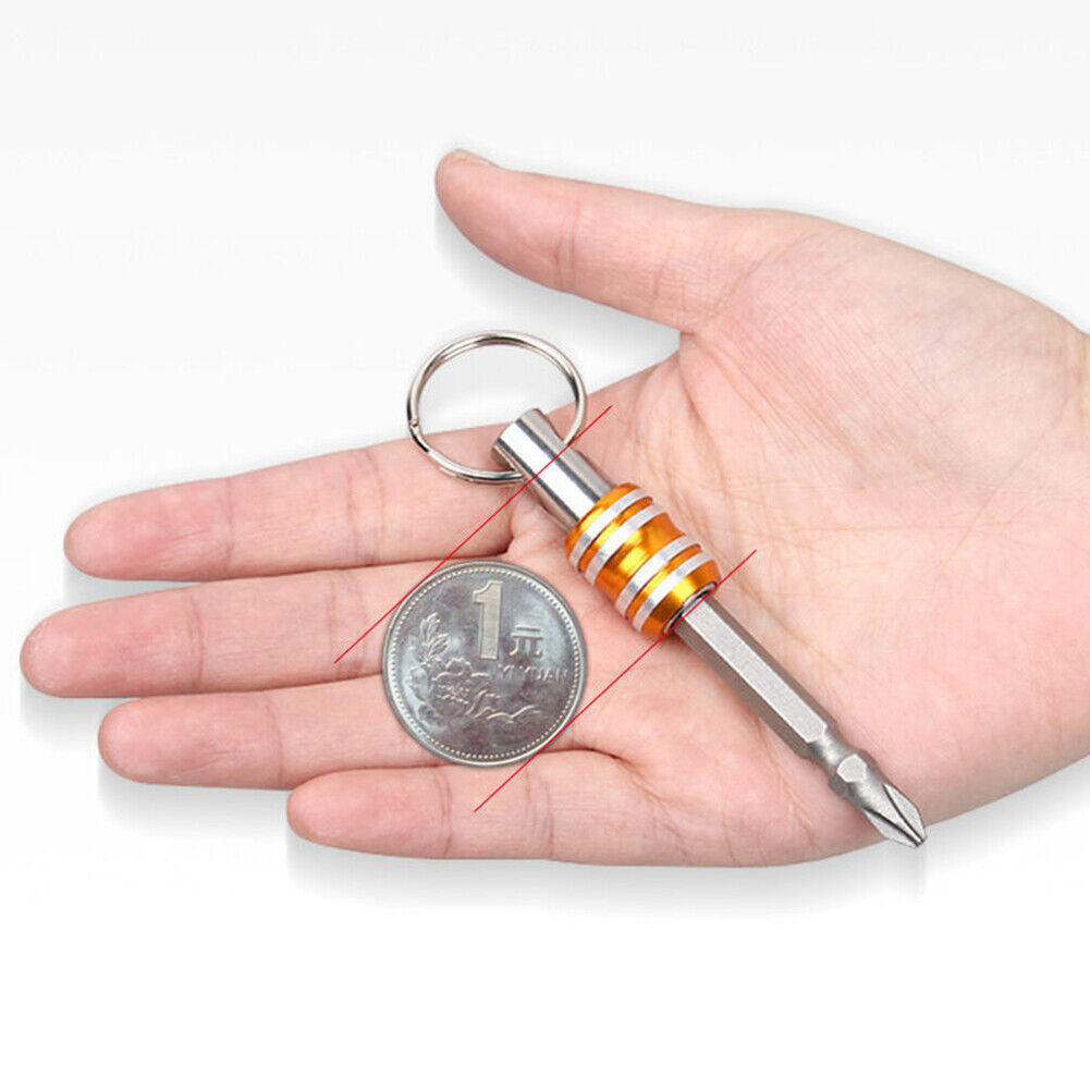 1/4 inch Screwdriver Bits Holder Sleeve Stainless Steel Drill Bits Adapter