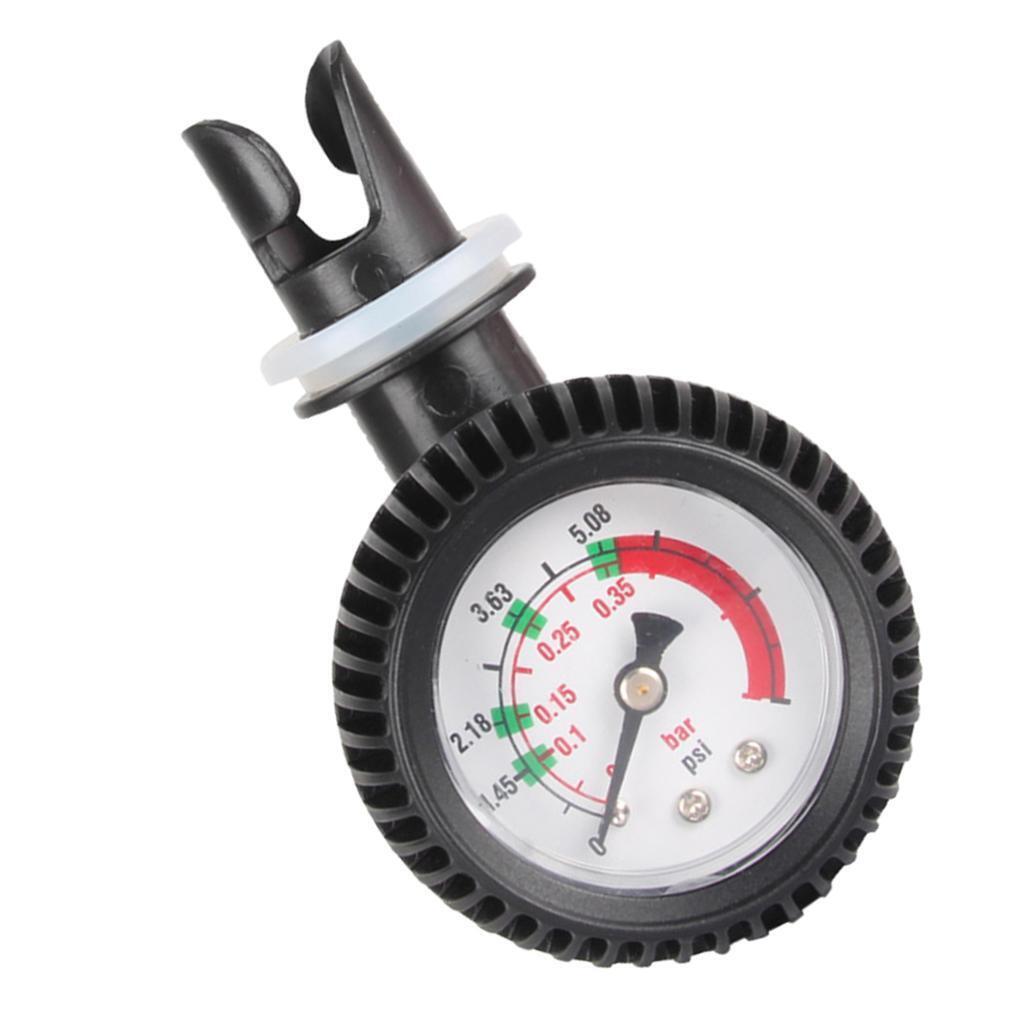 Air Pressure Gauge Checker Connector for Inflatable Boat Kayak Raft Surfing